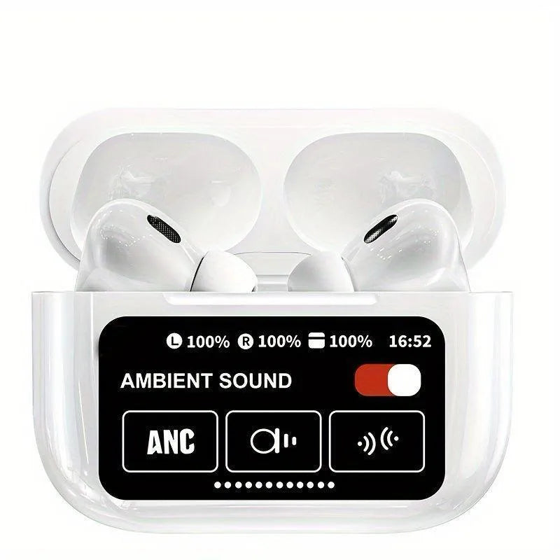 A9 Pro Earbuds With Screen