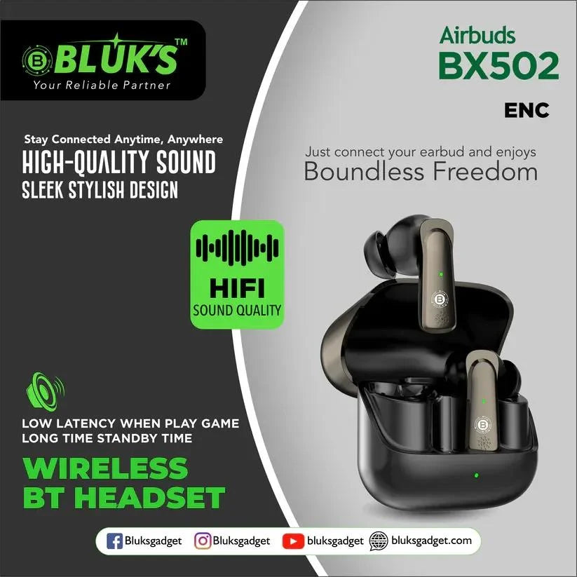 BX-502 Earbuds ENC
